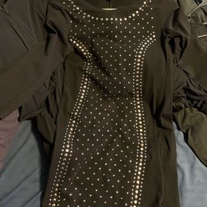 Forever 21 long sleeve snug dress